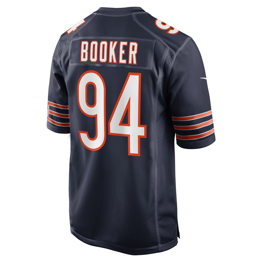 Austin Booker Chicago Bears Nike Game Jersey - Navy