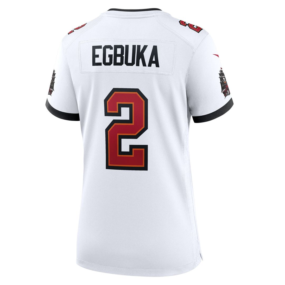 Emeka Egbuka Tampa Bay Buccaneers Nike Women's Team Game Jersey - Red