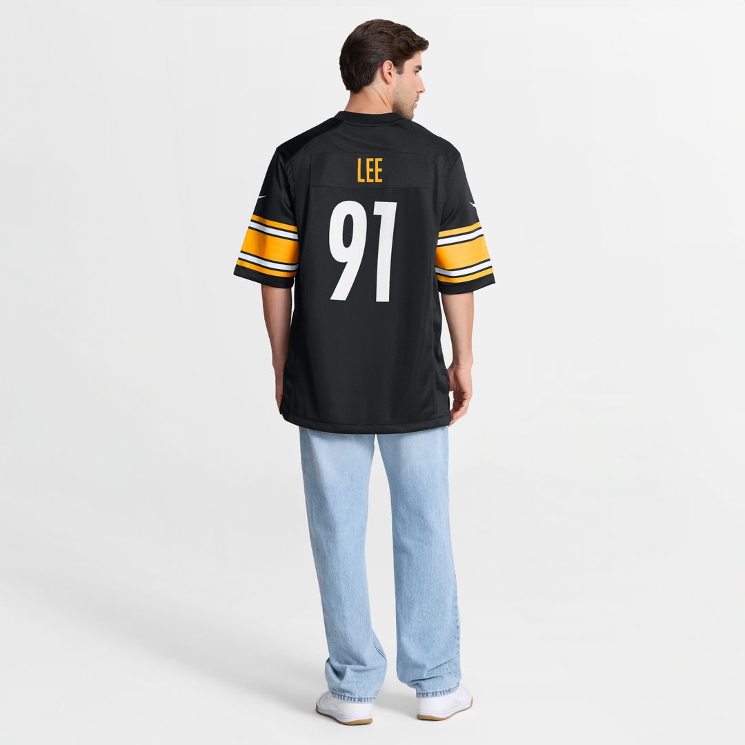 Logan Lee Pittsburgh Steelers Nike Game Jersey - Black