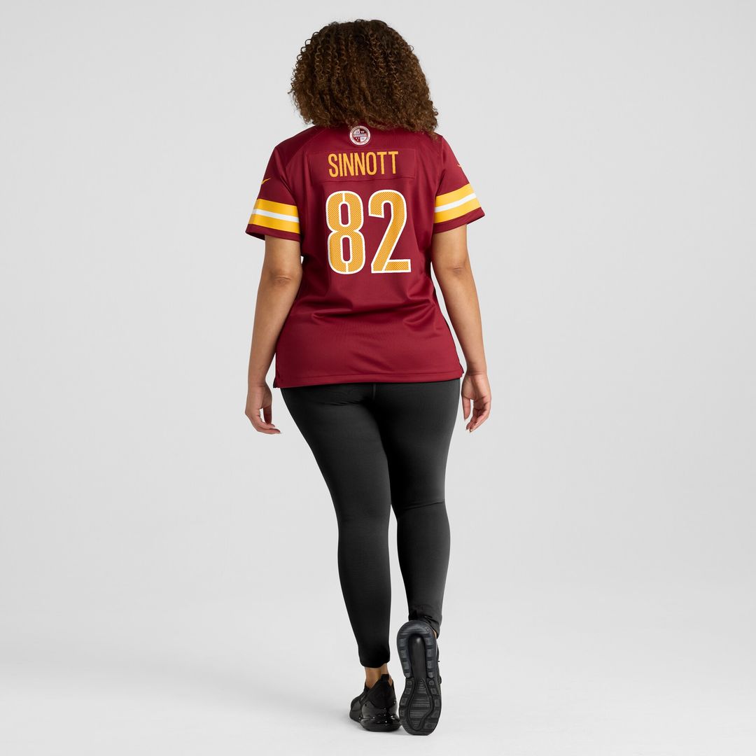 Ben Sinnott Washington Commanders Nike Women's Team Game Jersey - Burgundy