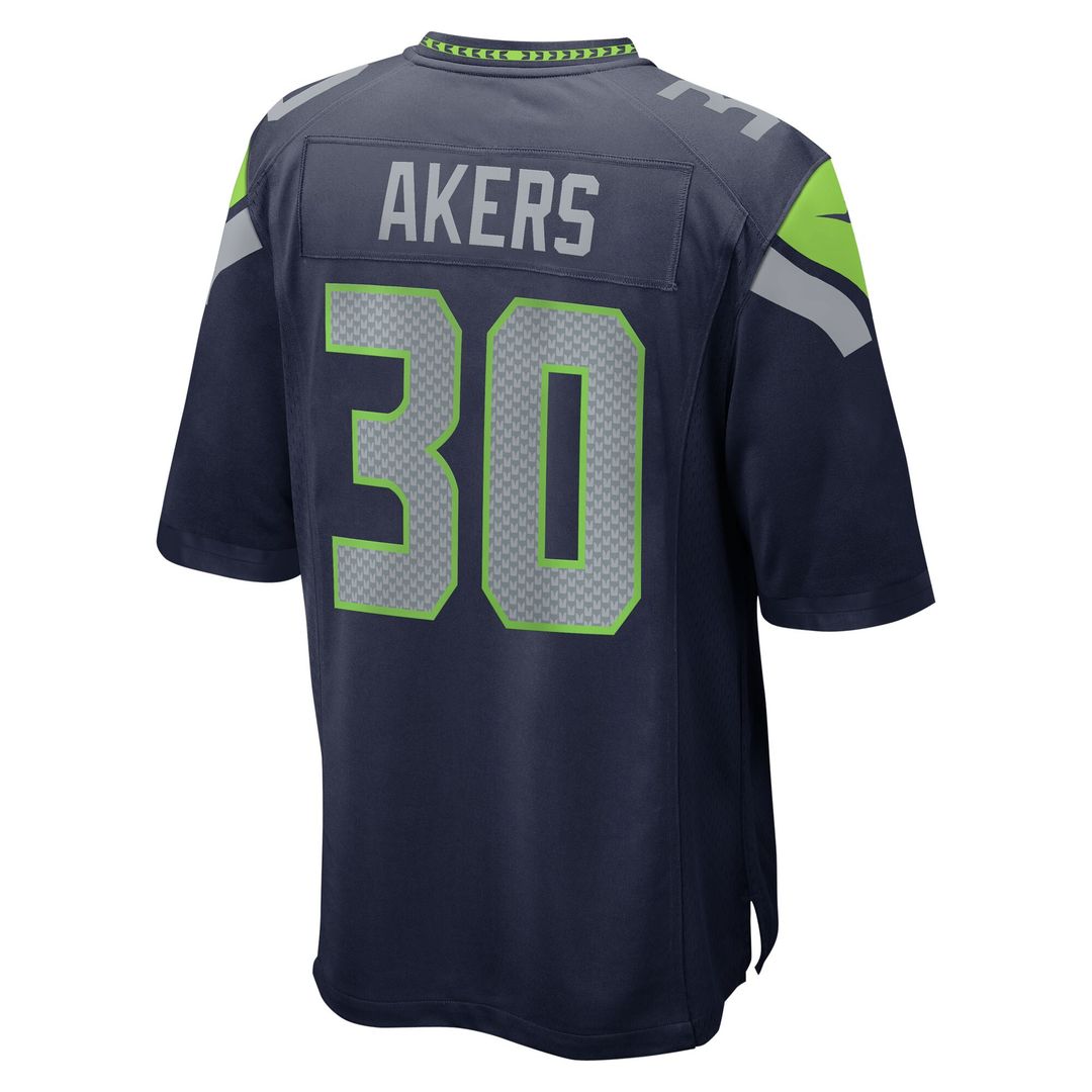 Cam Akers Seattle Seahawks Nike Team Game Jersey - College Navy