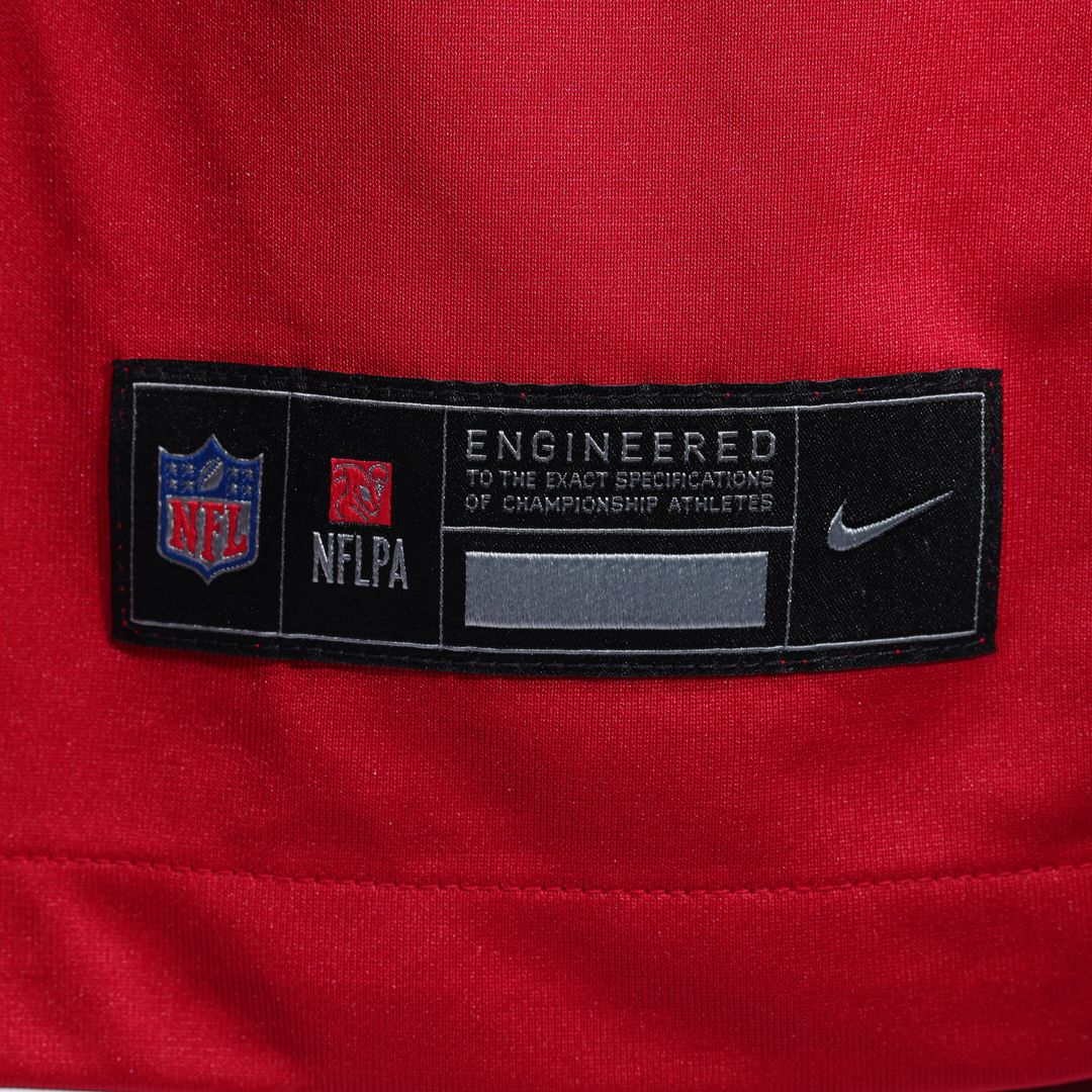 Sam Okuayinonu San Francisco 49ers Nike Team Game Jersey - Scarlet