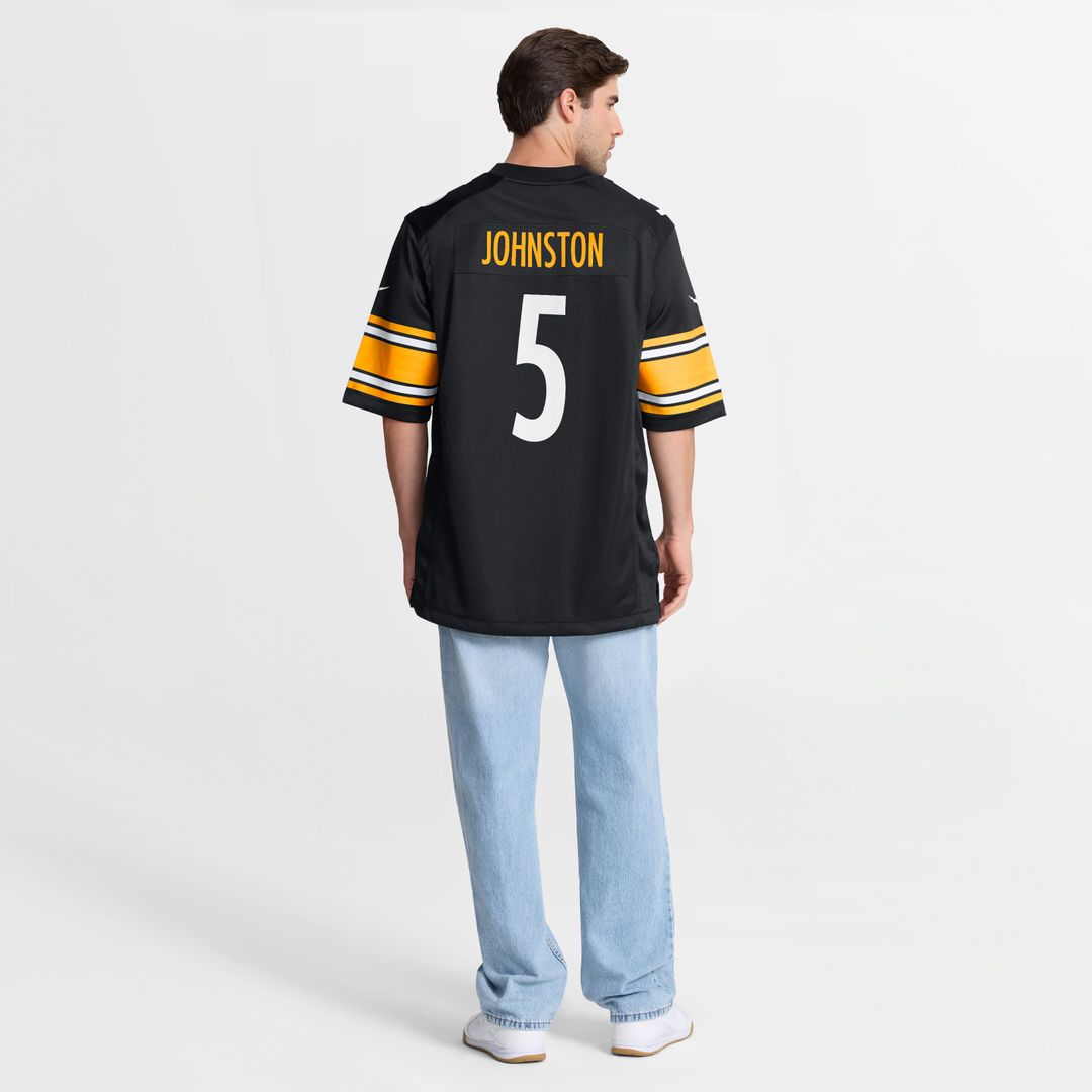 Cameron Johnston Pittsburgh Steelers Nike Game Jersey - Black
