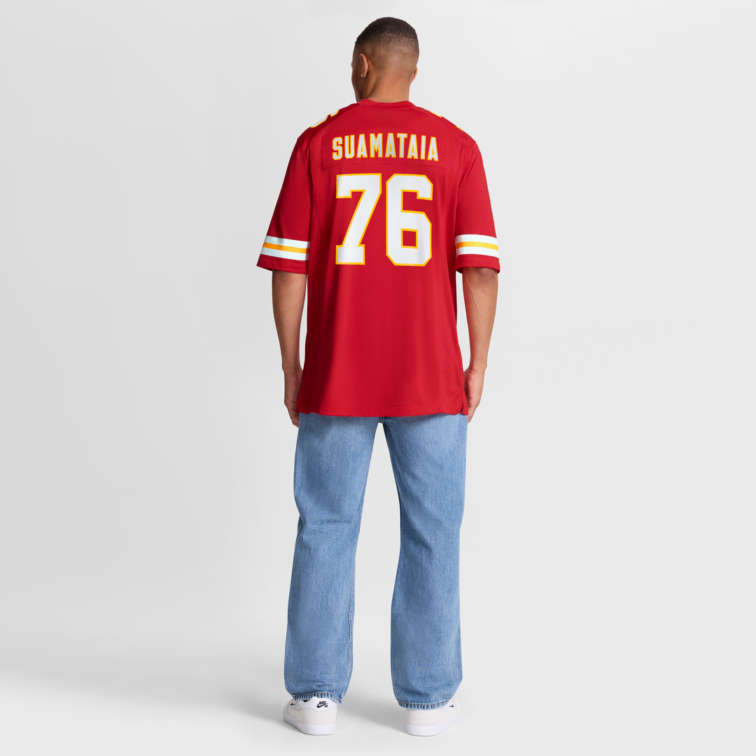 Kingsley Suamataia Kansas City Chiefs Nike Game Jersey - Red