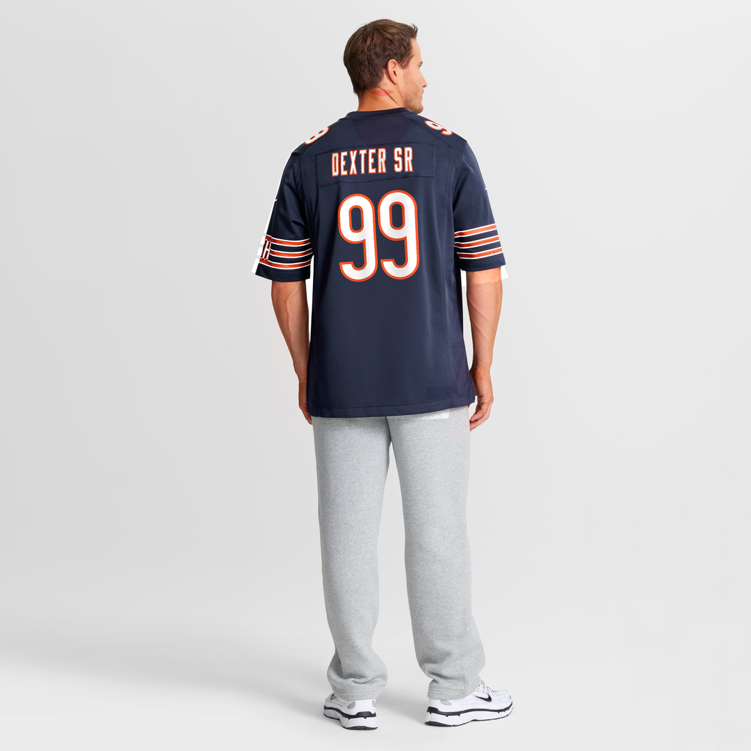 Gervon Dexter Sr. Chicago Bears Nike Game Jersey - Navy