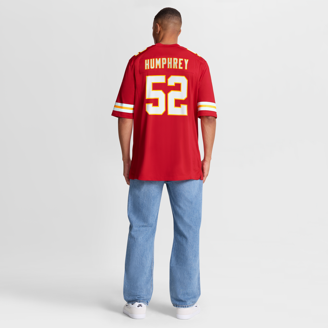 Creed Humphrey Kansas City Chiefs Nike Game Jersey - Red