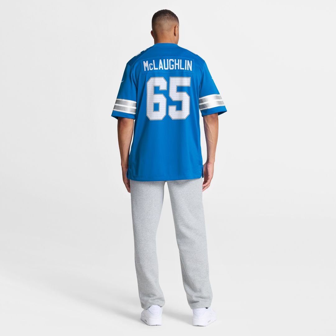 Seth McLaughlin Detroit Lions Nike Team Game Jersey - Blue