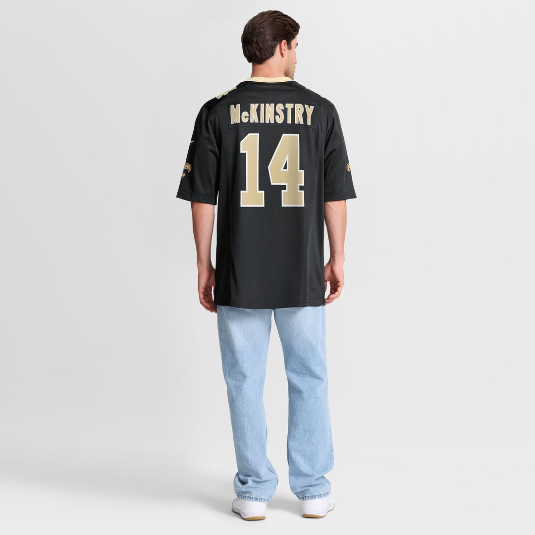 Ga'Quincy McKinstry New Orleans Saints Nike Player Game Jersey - Black