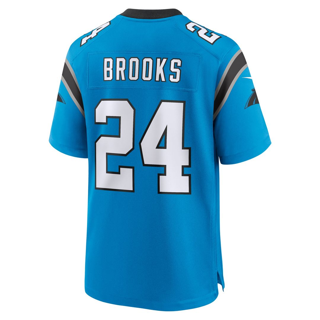 Jonathon Brooks Carolina Panthers Nike Alternate Game Player Jersey - Blue