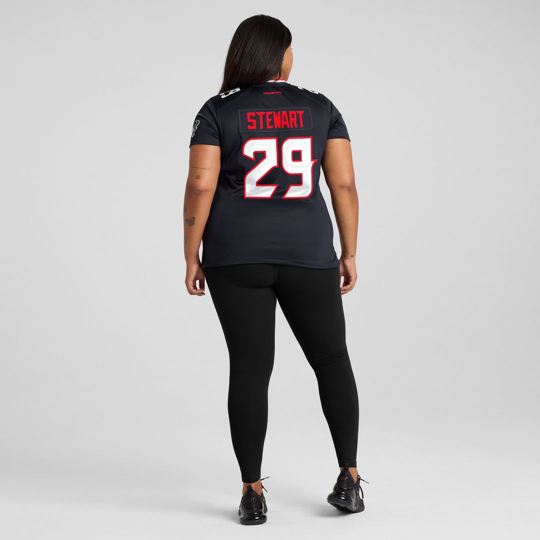M.J. Stewart Houston Texans Nike Women's Team Game Jersey - Navy