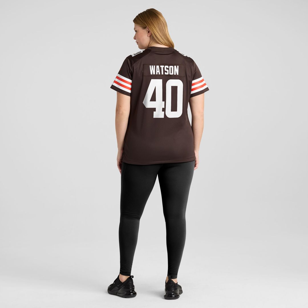 Nathaniel Watson Cleveland Browns Nike Women's Game Jersey - Brown