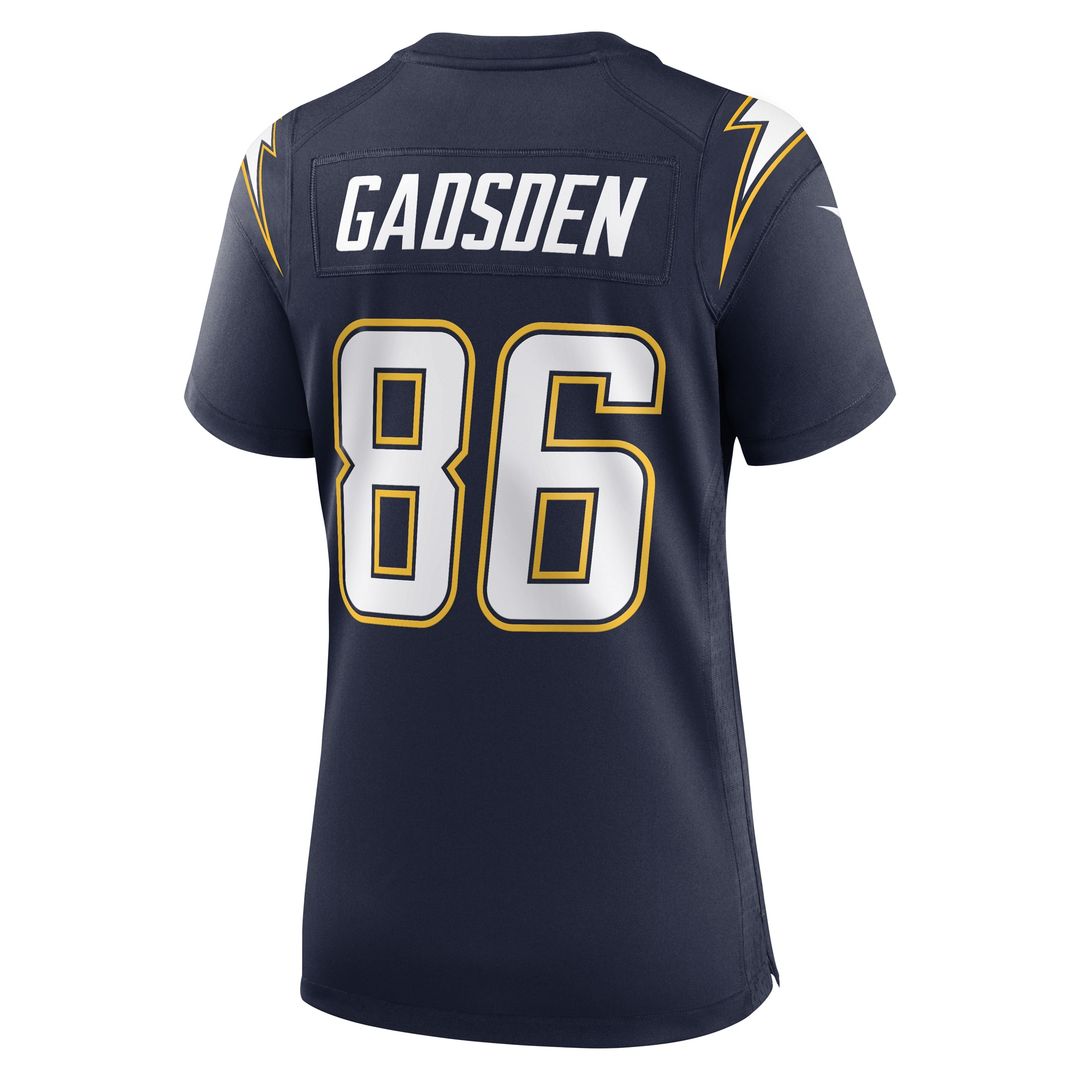 Oronde Gadsden Los Angeles Chargers Nike Women's Alternate Charger Power Game Jersey - Gold