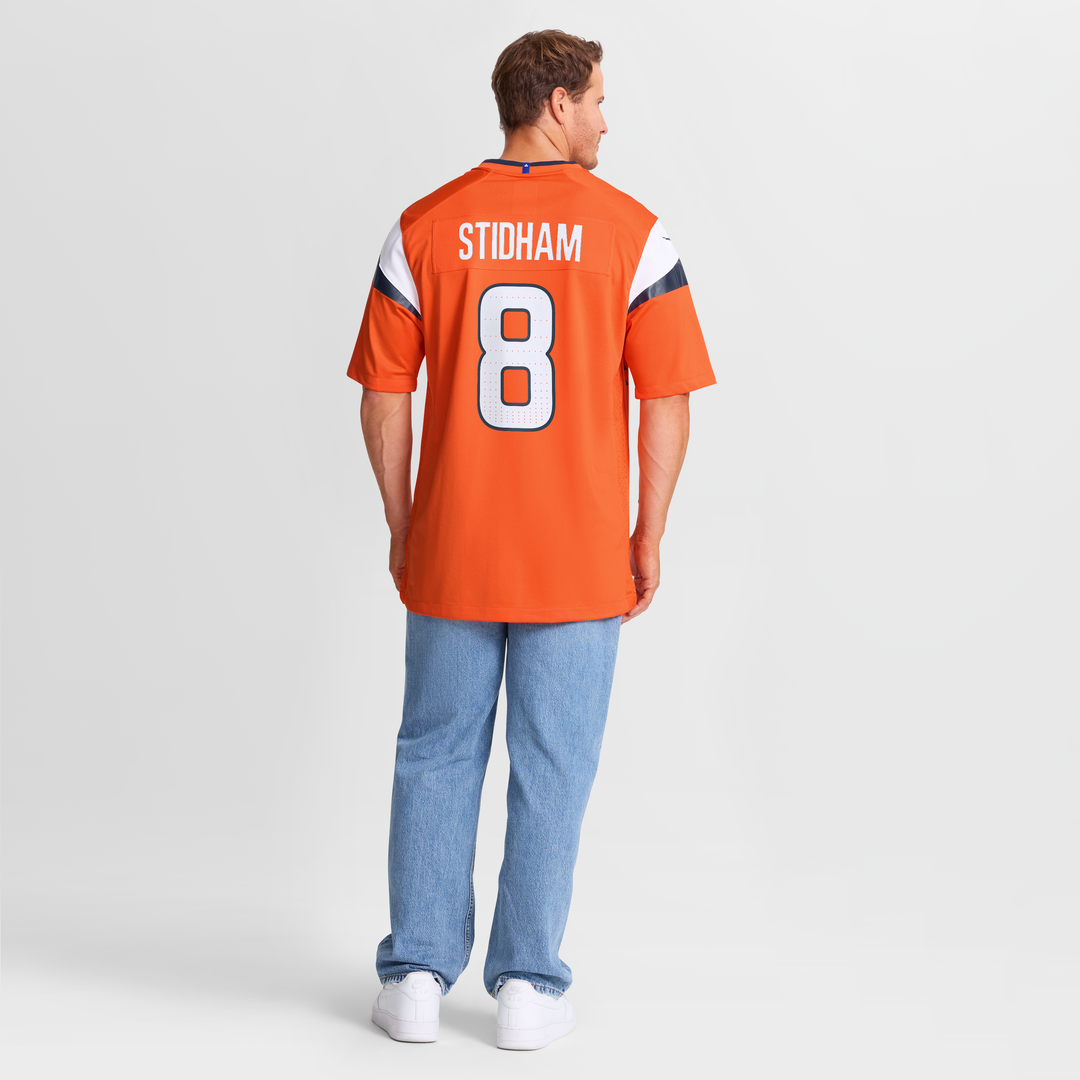 Jarrett Stidham Denver Broncos Nike Team Game Jersey - Orange