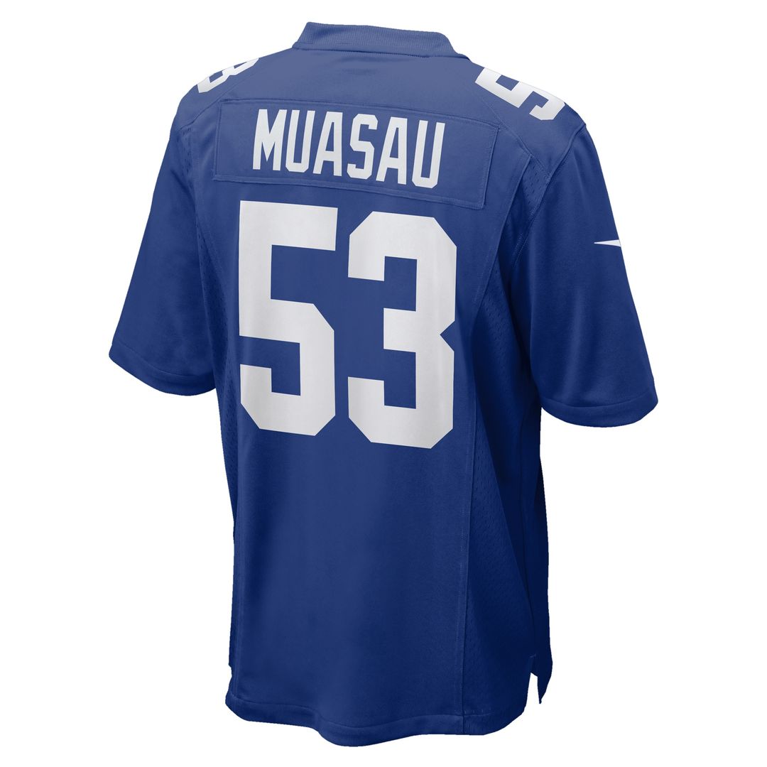 Darius Muasau New York Giants Nike Team Game Jersey - Royal