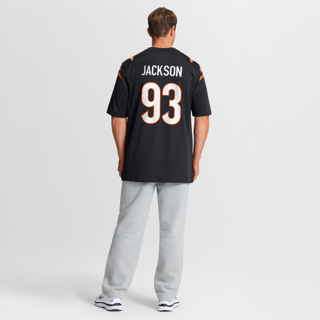 McKinnley Jackson Cincinnati Bengals Nike Game Jersey - Black