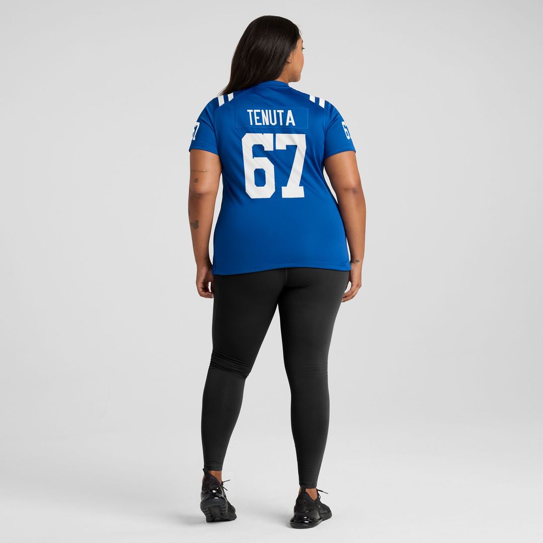 Luke Tenuta Indianapolis Colts Nike Women's Team Game Jersey - Royal