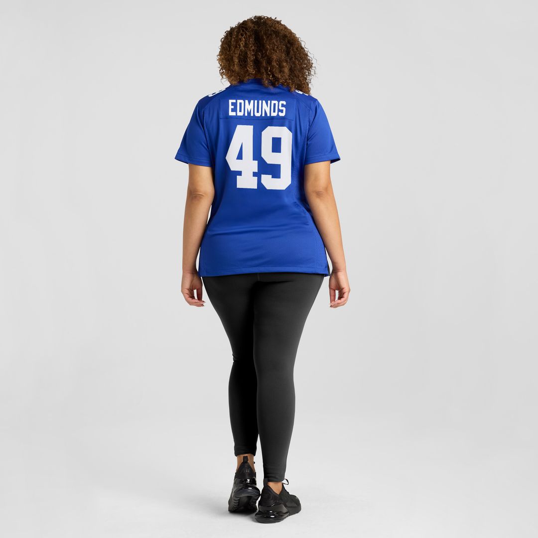 Tremaine Edmunds New York Giants Nike Women's Team Game Jersey - Royal