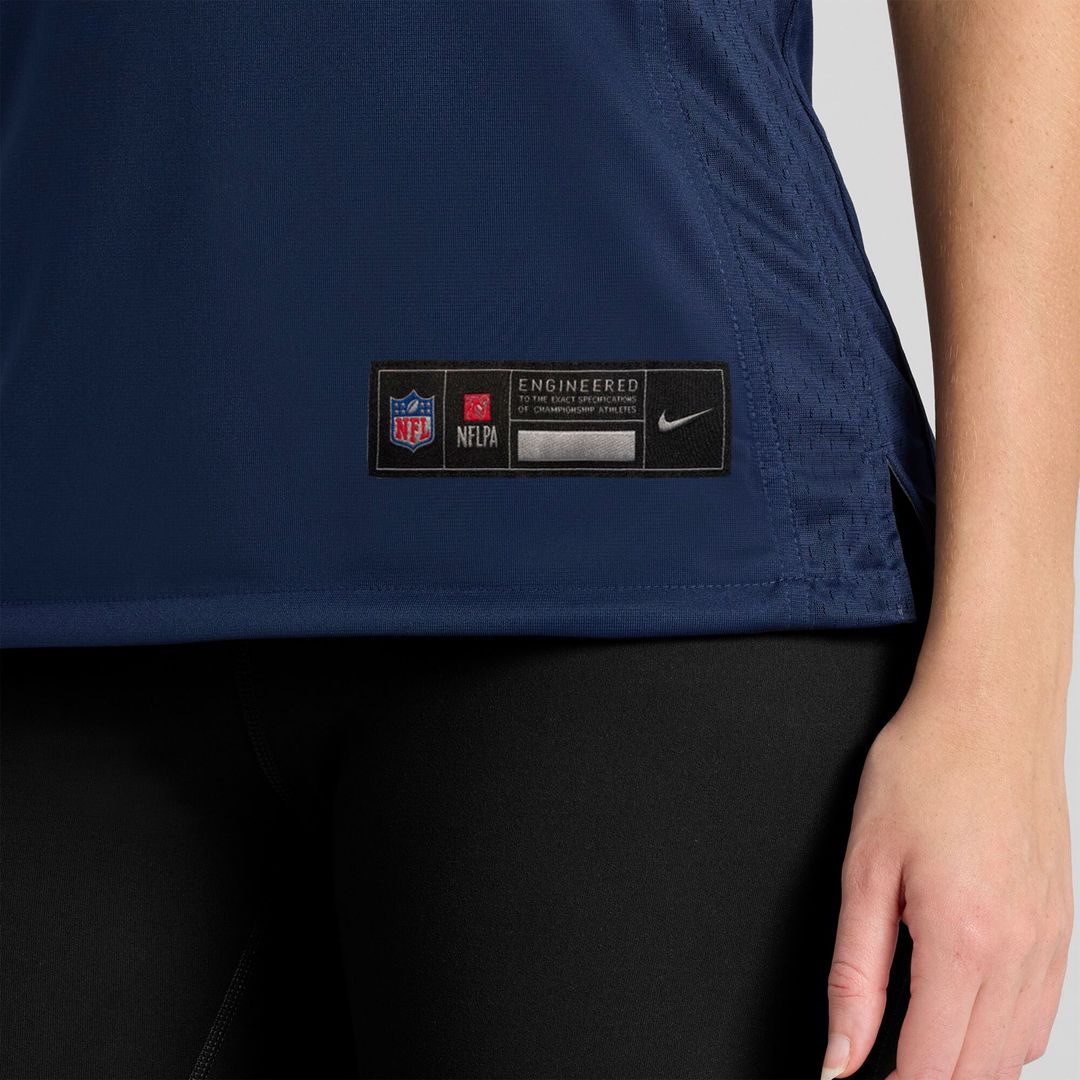 Morgan Moses New England Patriots Nike Women's Team Game Jersey - Navy