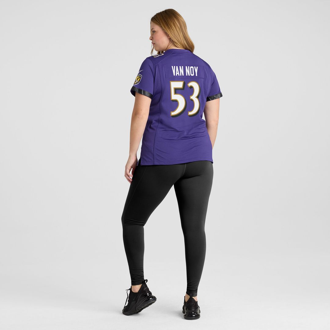 Kyle Van Noy Baltimore Ravens Nike Women's Game Jersey - Purple
