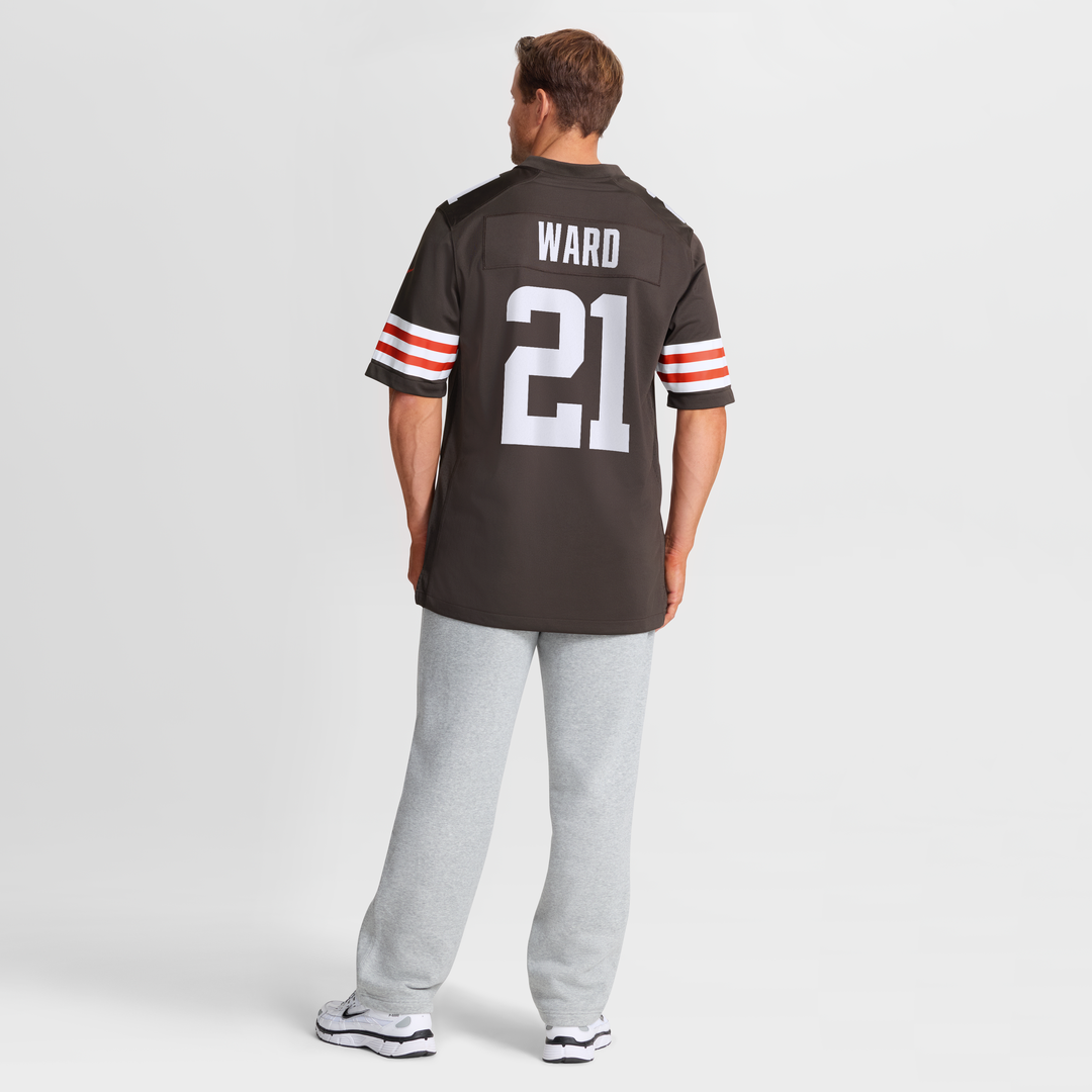 Denzel Ward Cleveland Browns Nike Player Game Jersey - Brown