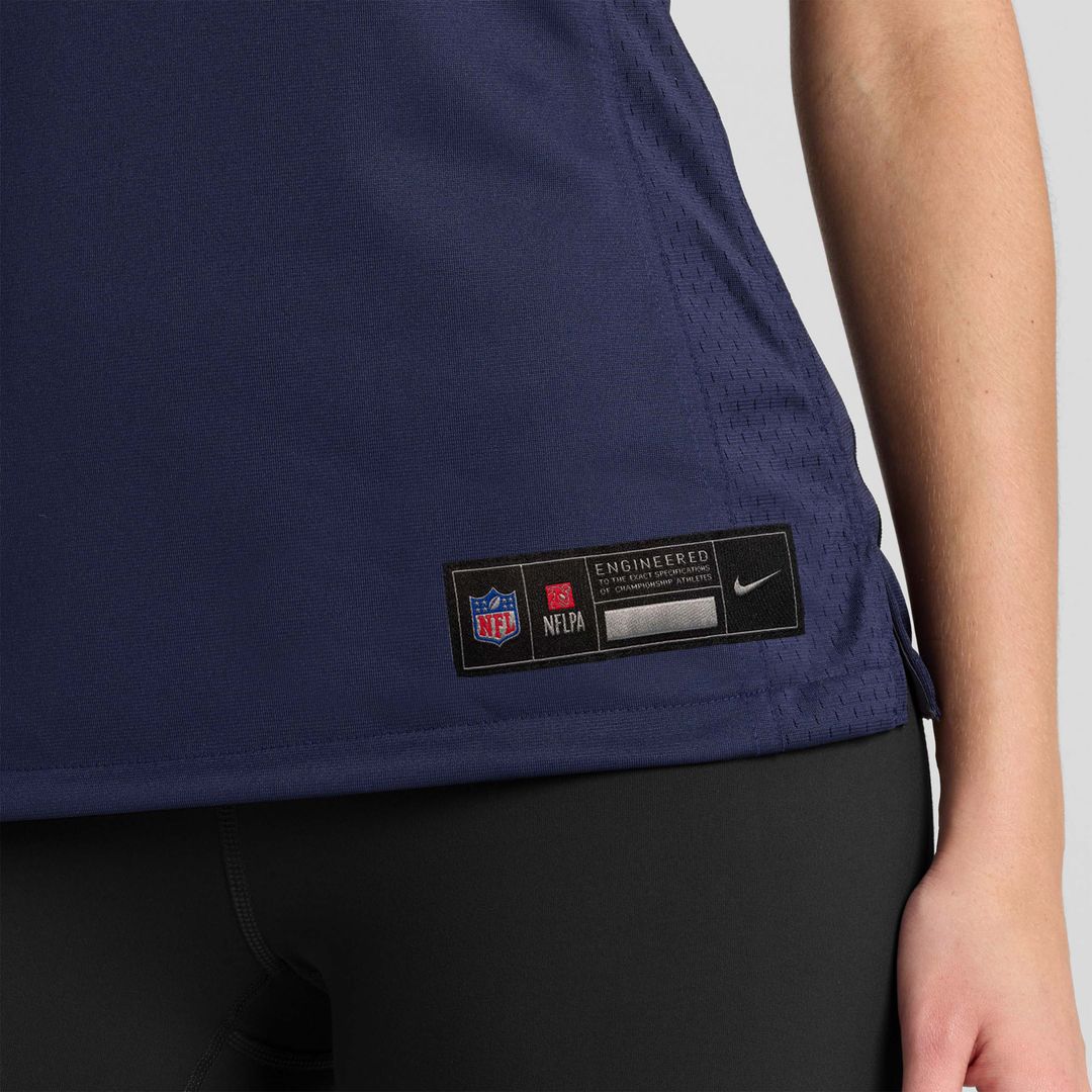 Ozzy Trapilo Chicago Bears Nike Women's Team Game Jersey - Navy
