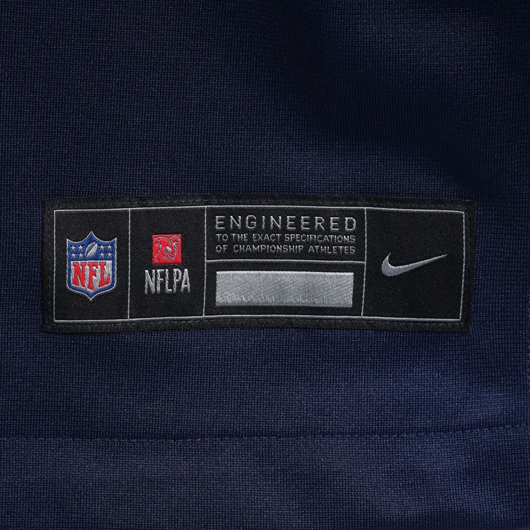 Elijah Ponder New England Patriots Nike Team Game Jersey - Navy