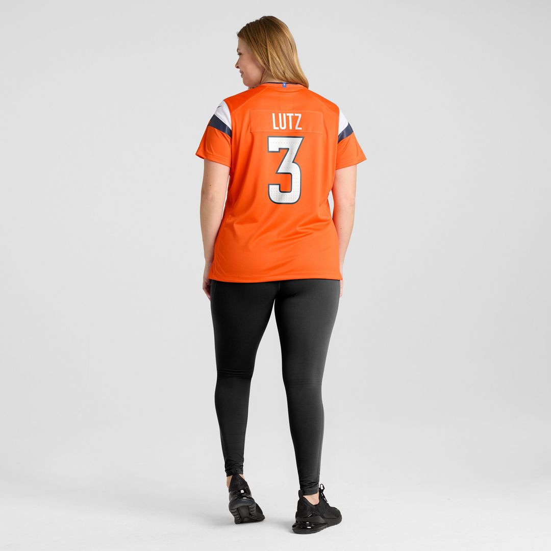 Wil Lutz Denver Broncos Nike Women's Team Game Jersey - Orange