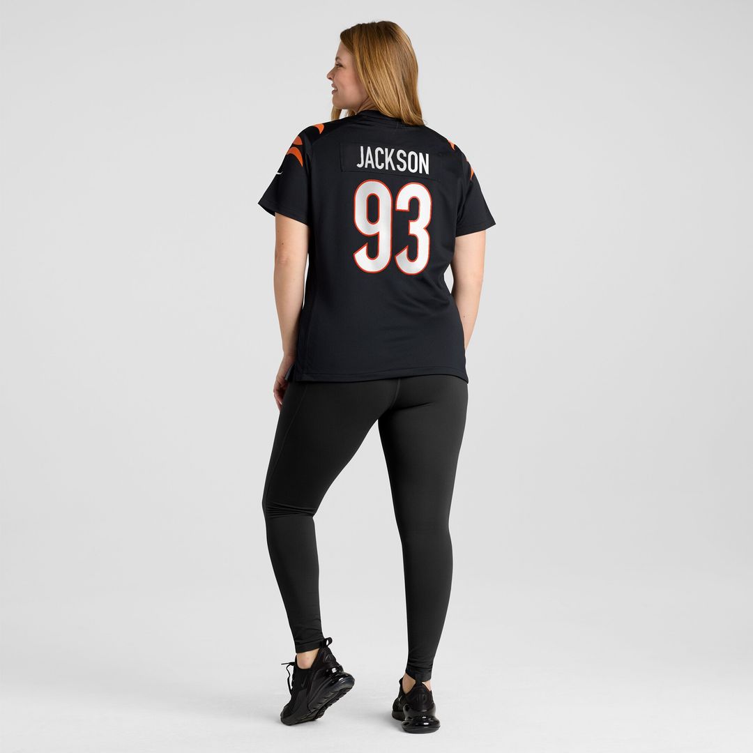 McKinnley Jackson Cincinnati Bengals Nike Women's Game Jersey - Black