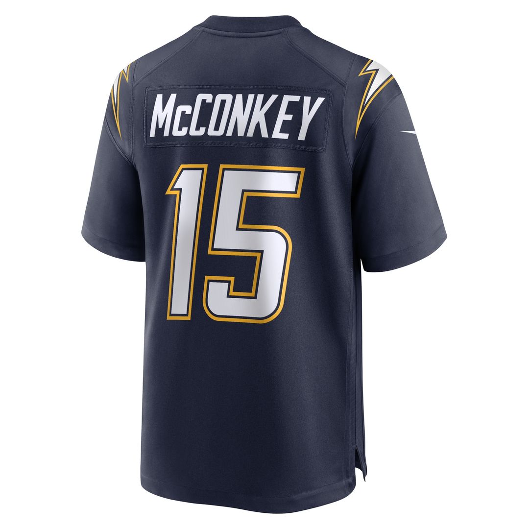 Ladd McConkey Los Angeles Chargers Nike Player Game Jersey - Powder Blue