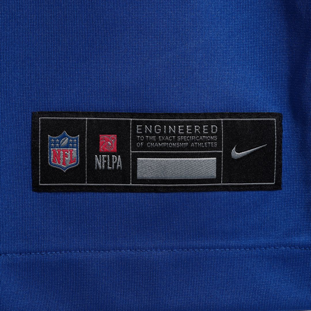 Dalen Cambre New York Giants Nike Team Game Jersey - Royal