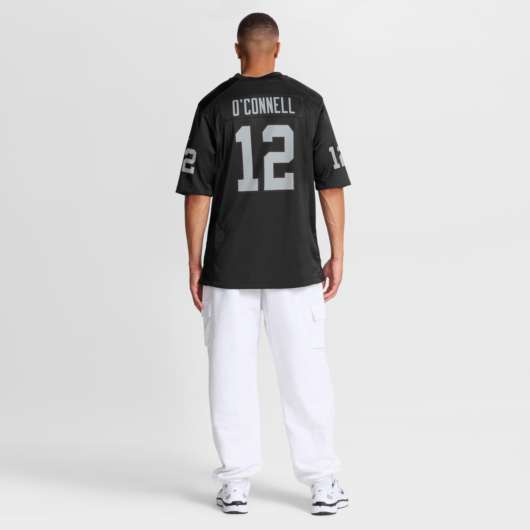 Aidan O'Connell Las Vegas Raiders Nike Team Game Jersey - Black