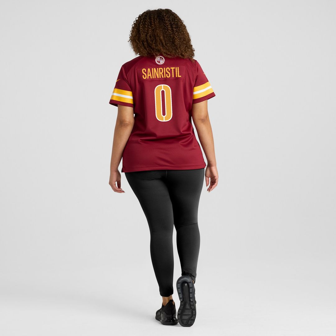 Mike Sainristil Washington Commanders Nike Women's Team Game Jersey - Burgundy