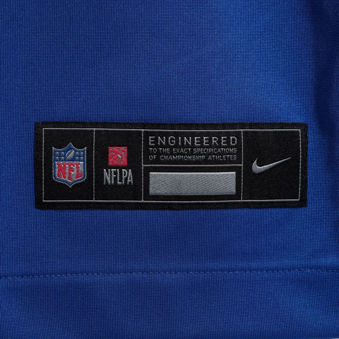 Art Green New York Giants Nike Team Game Jersey - Royal