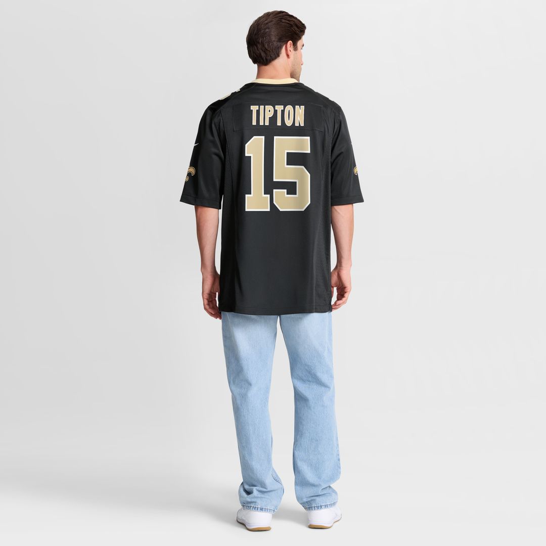 Mason Tipton New Orleans Saints Nike Team Game Jersey - Black