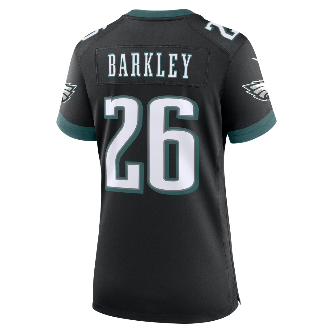 Saquon Barkley Philadelphia Eagles Nike Women's Team Game Jersey - Midnight Green