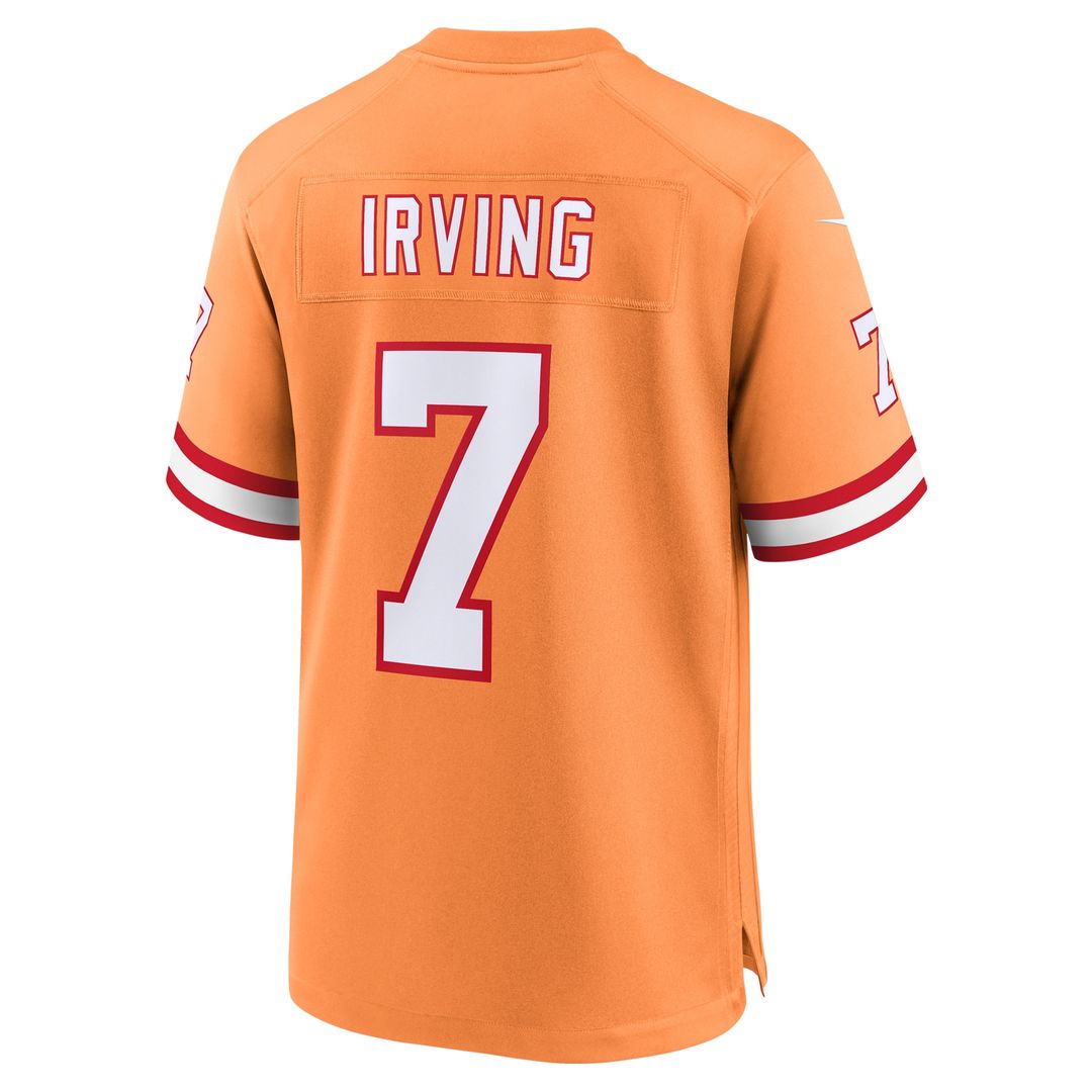 Bucky Irving Tampa Bay Buccaneers Nike Alternate Game Jersey - Pewter