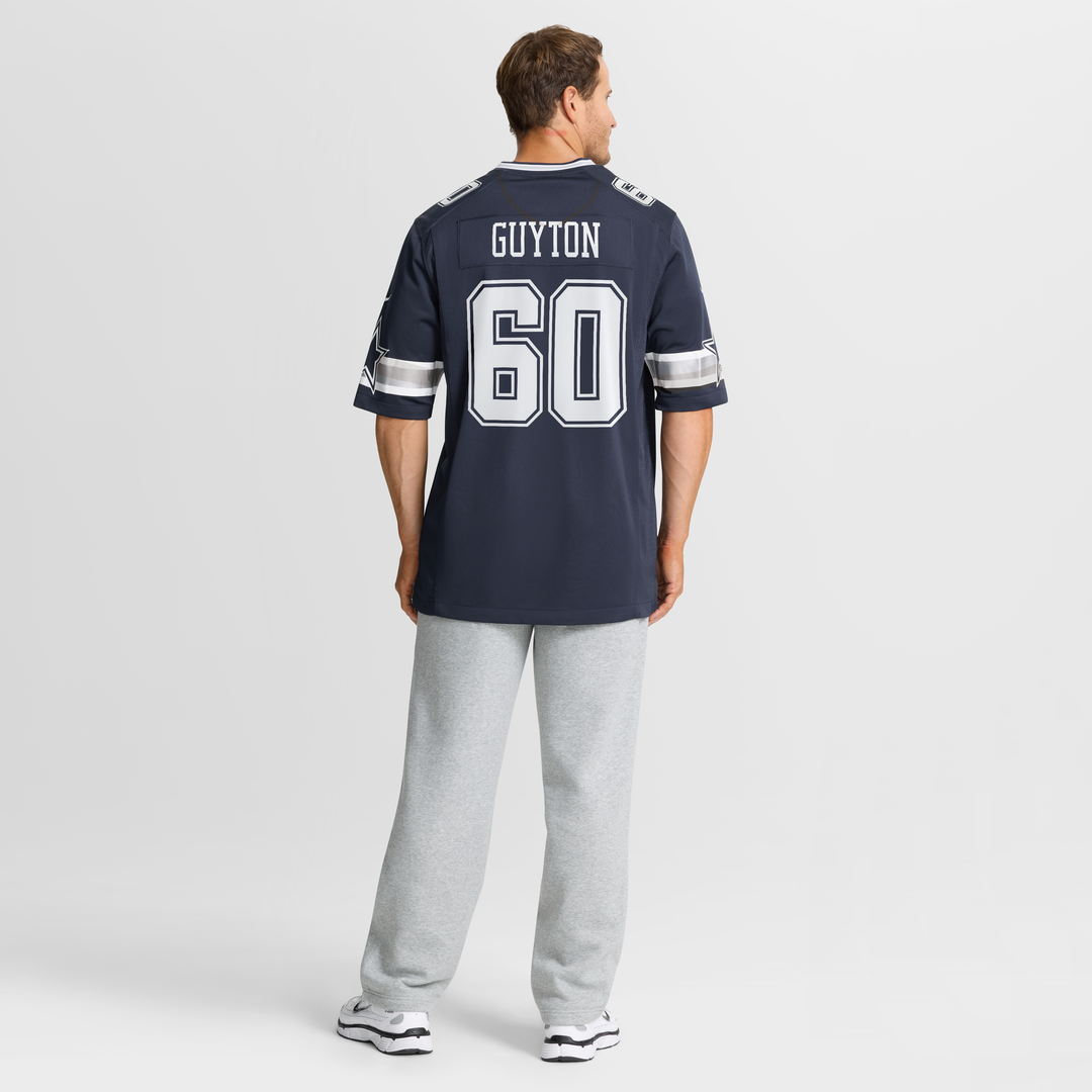 Tyler Guyton Dallas Cowboys Nike Player Game Jersey - Navy