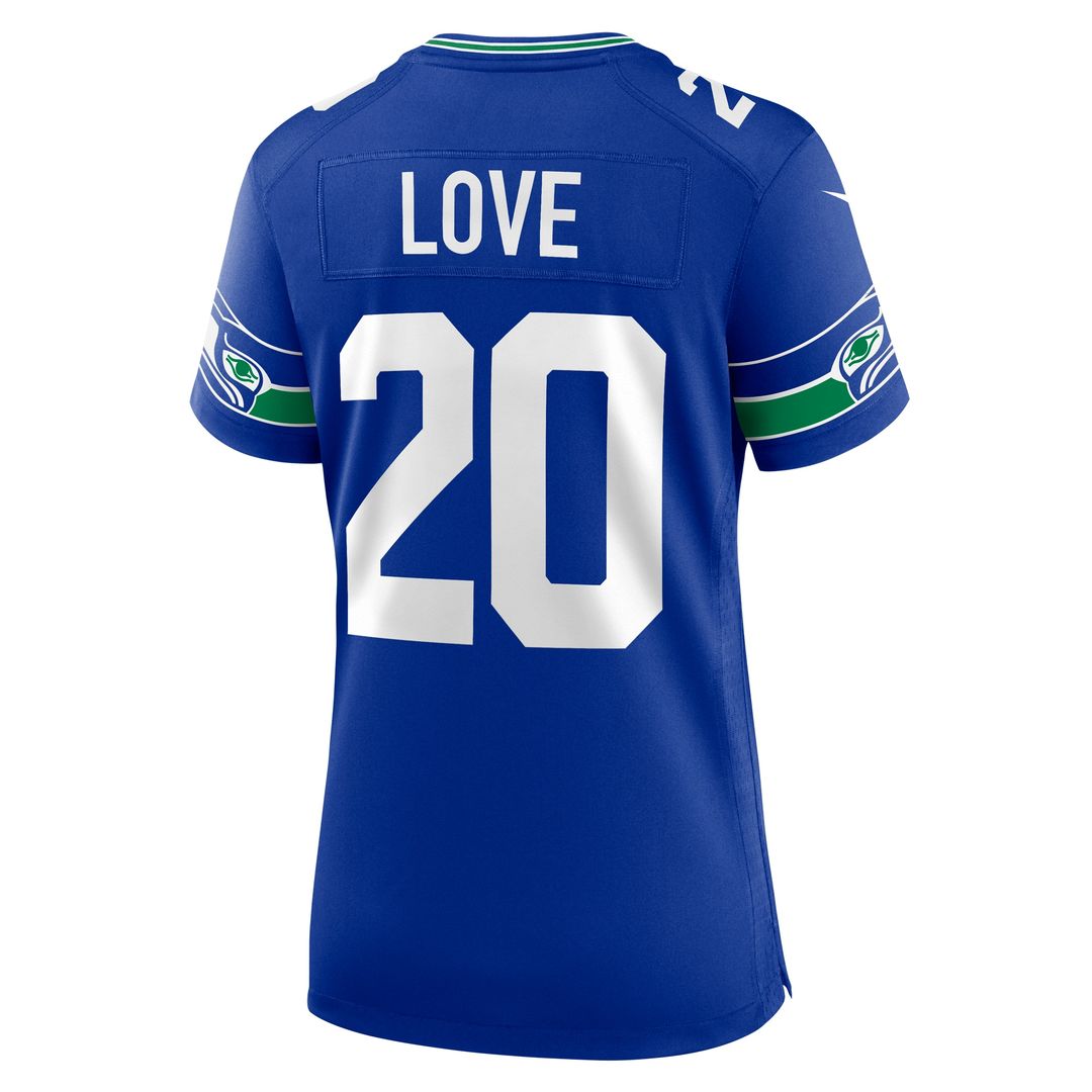 Julian Love Seattle Seahawks Nike Women's Team Game Jersey - College Navy