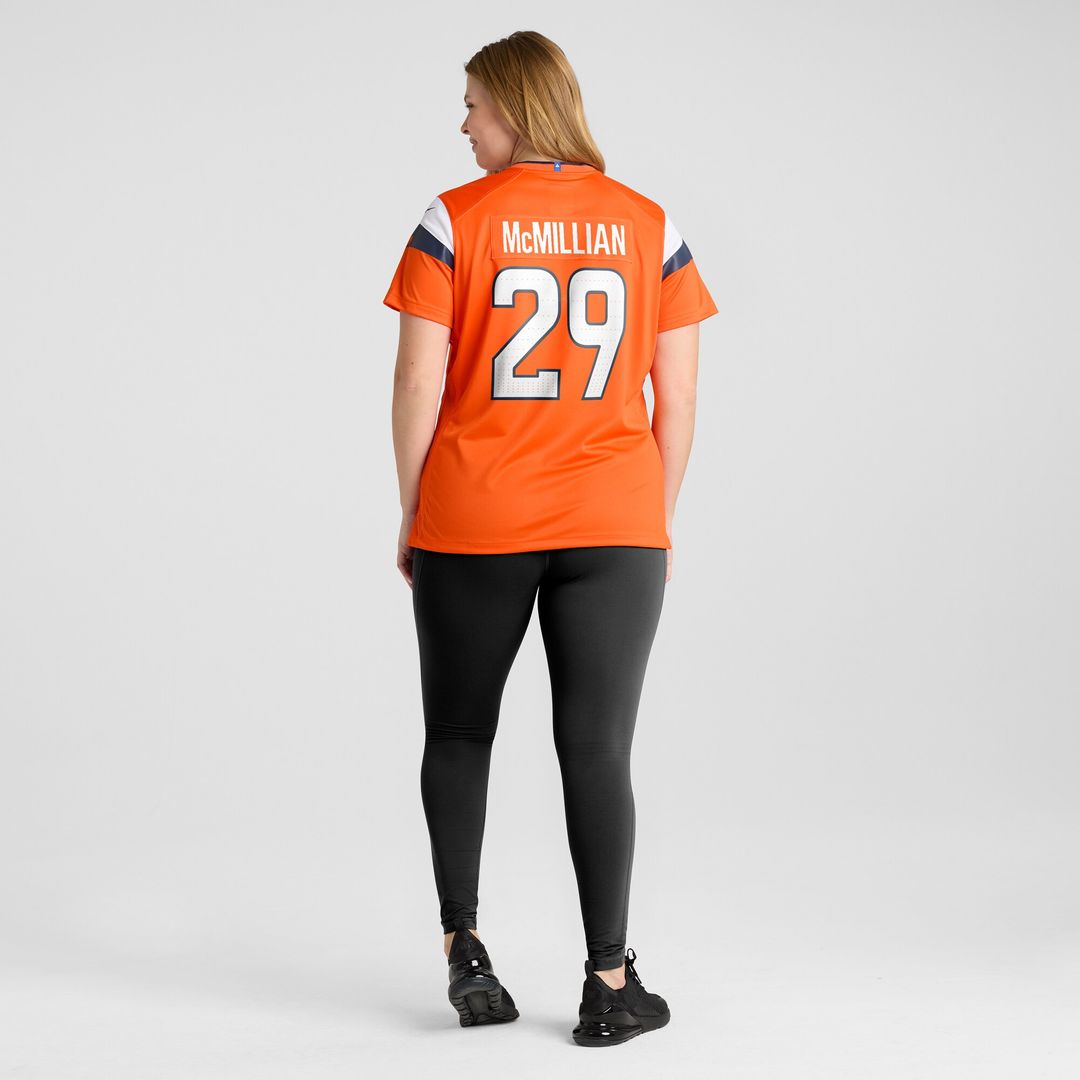 Ja'Quan McMillian Denver Broncos Nike Women's Team Game Jersey - Orange