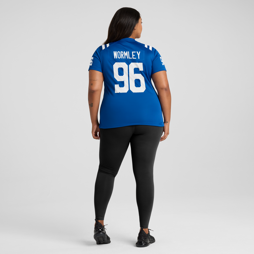 Chris Wormley Indianapolis Colts Nike Women's Team Game Jersey - Royal