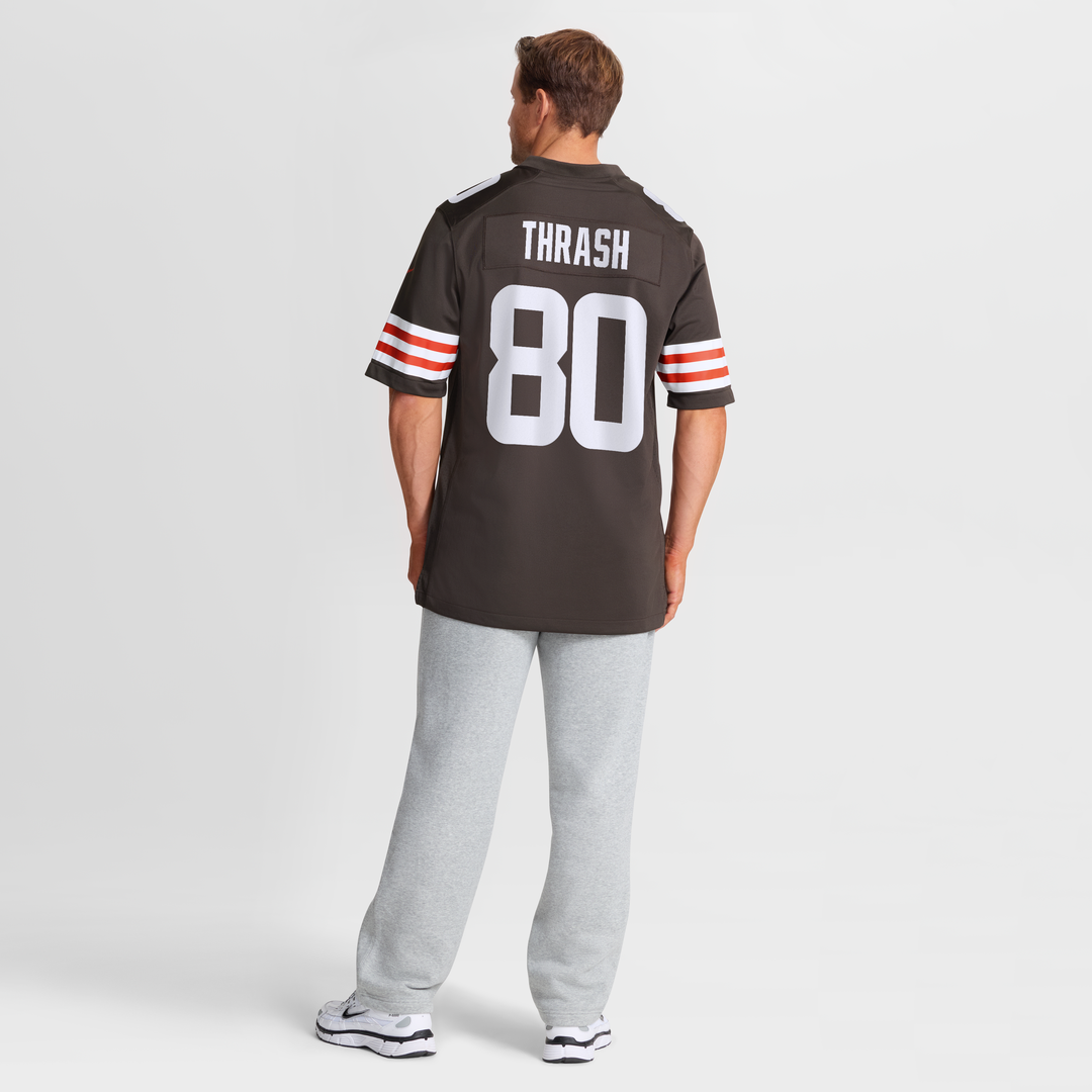 Jamari Thrash Cleveland Browns Nike Team Game Jersey - Brown