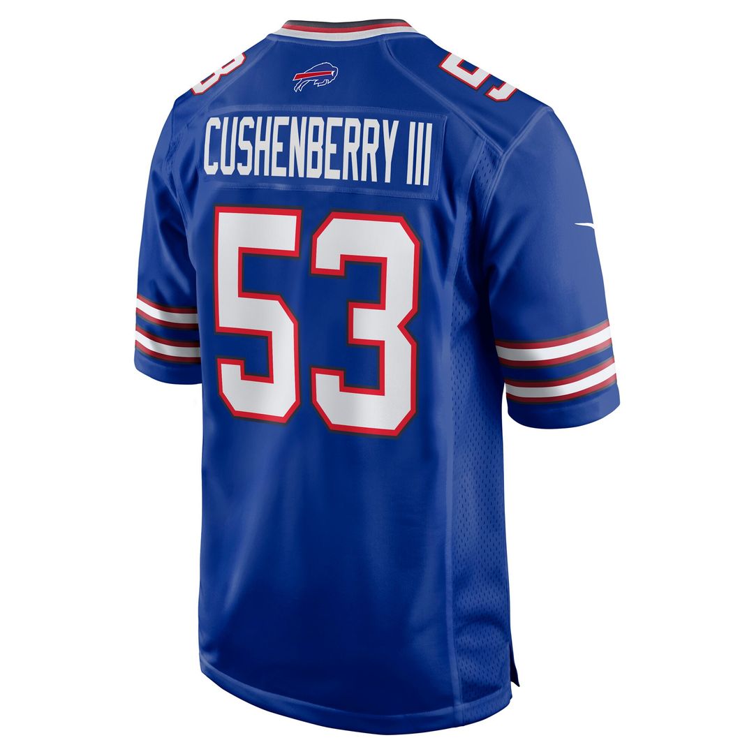 Lloyd Cushenberry III Buffalo Bills Nike Team Game Jersey - Royal