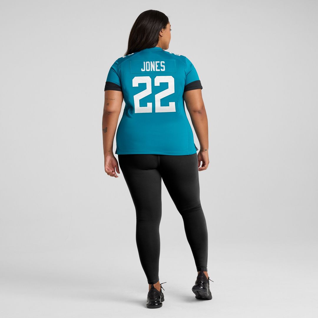 Jarrian Jones Jacksonville Jaguars Nike Women's Game Jersey - Teal
