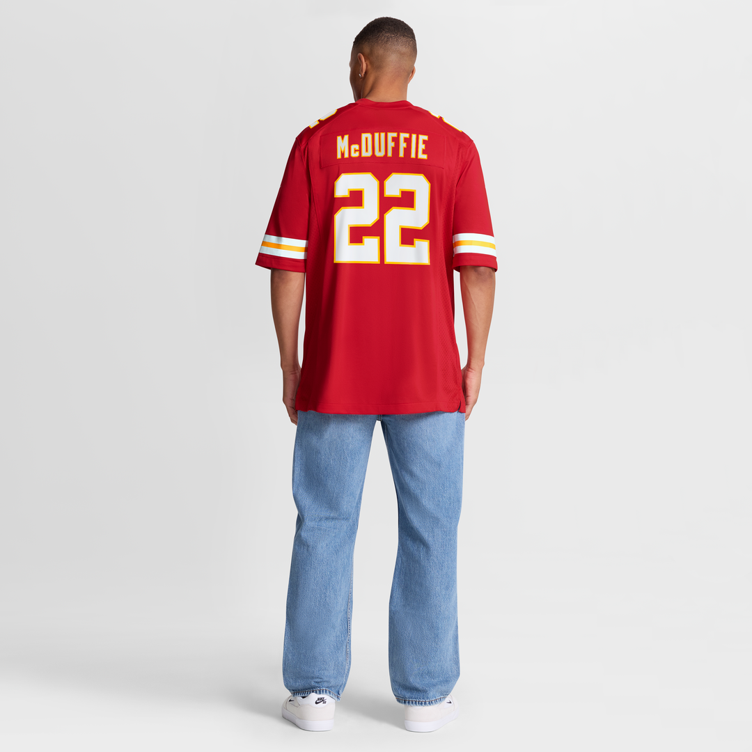 Trent McDuffie Kansas City Chiefs Nike Game Jersey - Red