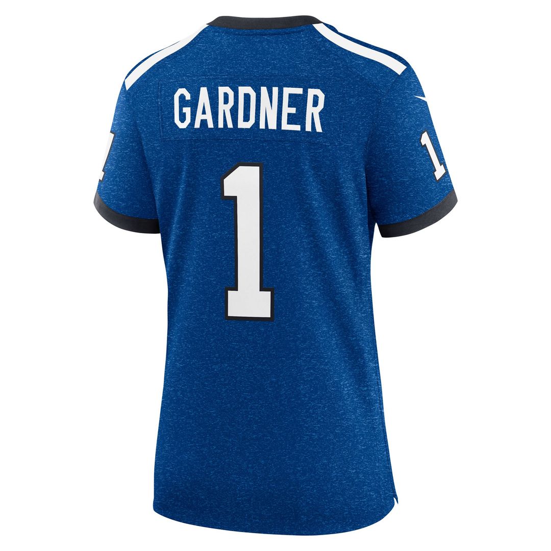 Ahmad Sauce Gardner Indianapolis Colts Nike Women's Alternate 2 Indiana Nights Game Jersey - Heather Royal