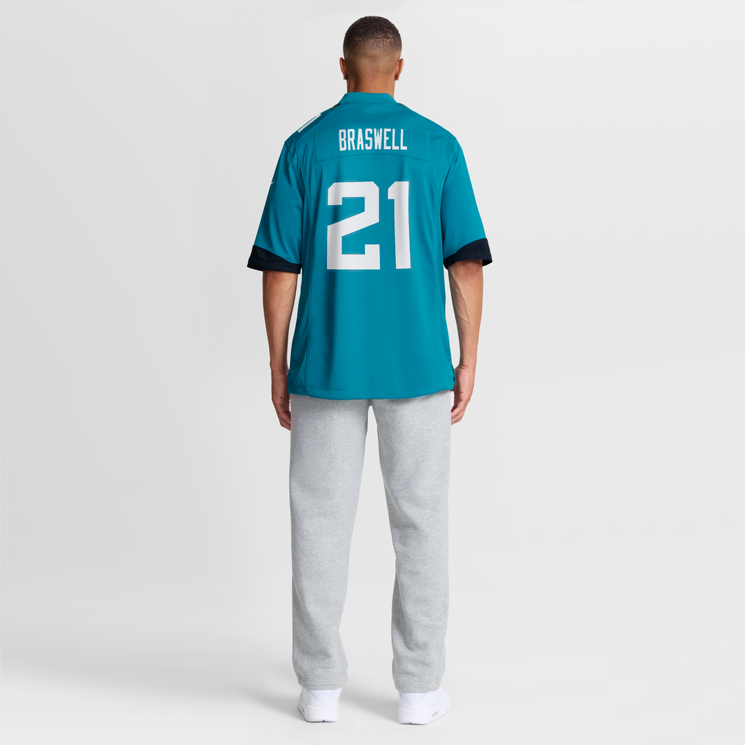 Christian Braswell Jacksonville Jaguars Nike Team Game Jersey - Teal