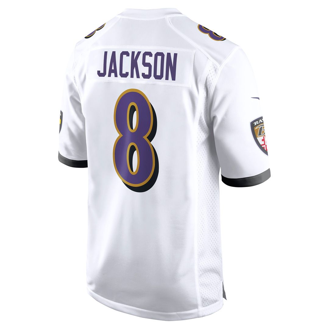 Lamar Jackson Baltimore Ravens Nike Alternate Game Jersey - Black