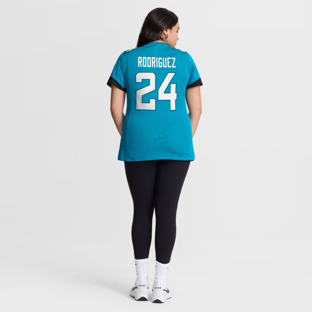 Chris Rodriguez Jacksonville Jaguars Nike Women's Team Game Jersey - Teal