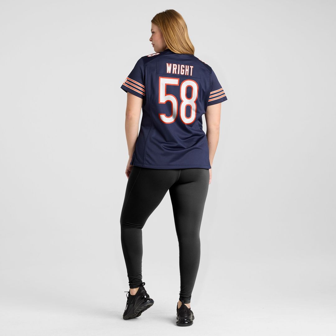 Darnell Wright Chicago Bears Nike Women's Game Jersey - Navy