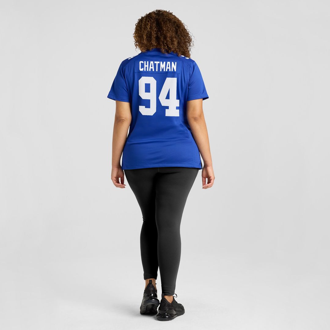 Elijah Chatman New York Giants Nike Women's Game Jersey - Royal